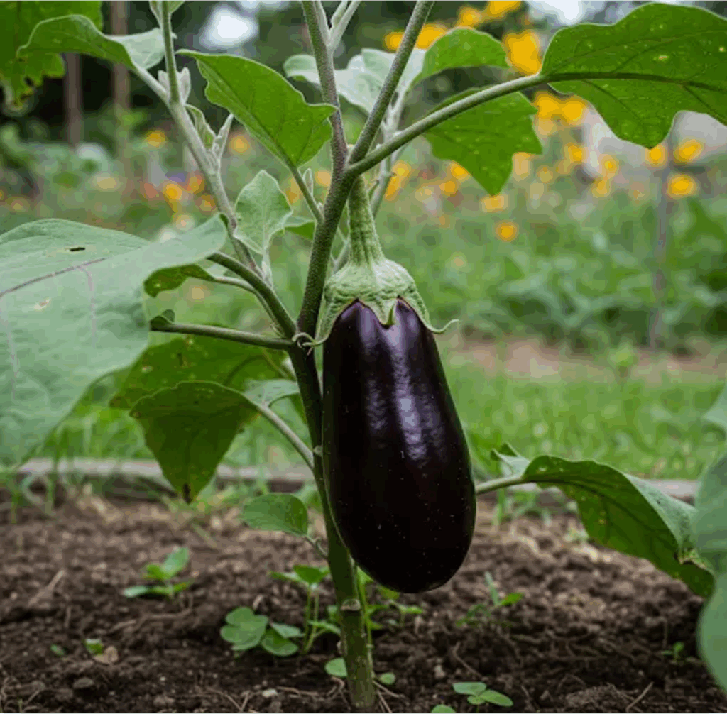 “Incrível! ESTE SEGREDO fez minhas berinjelas crescerem de forma totalmente insana!”